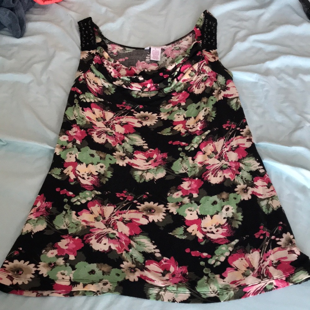 Candies L Floral Tank